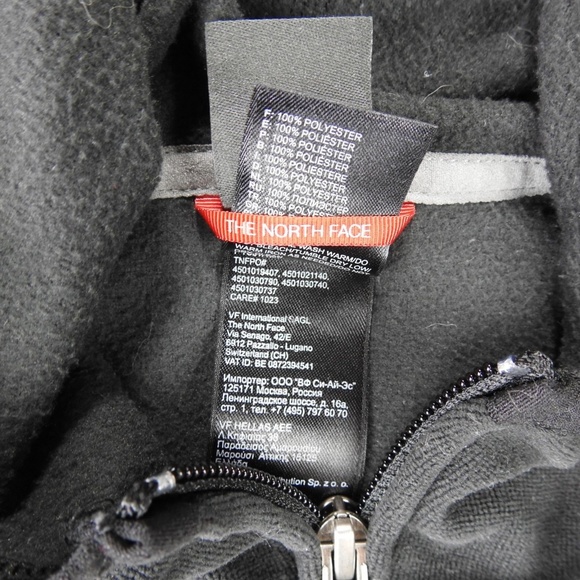 The North Face Black Fleece Lined Coat Jacket - Picture 7 of 8